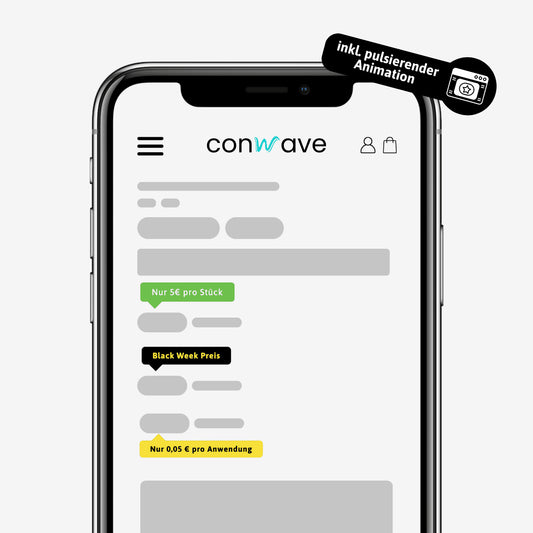 Price Badge mit Animation