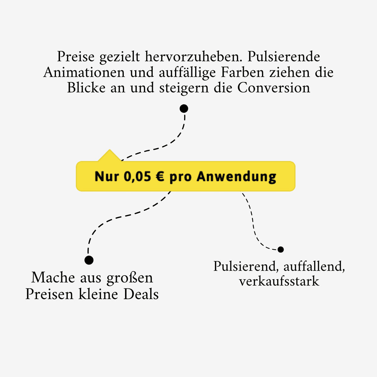 Price Badge mit Animation